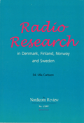 Cover of Nordicom Review Issue 18(1)